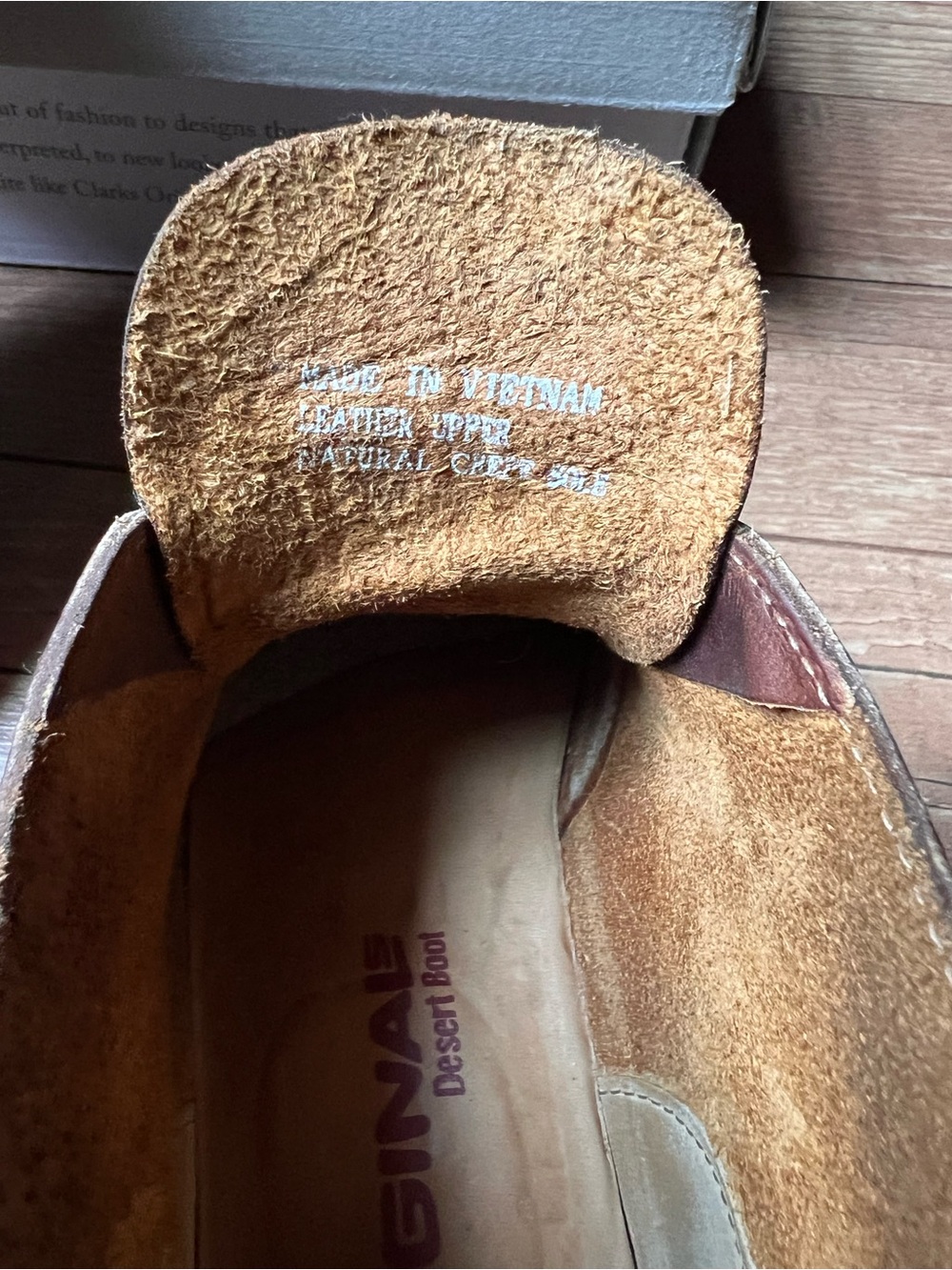 Clarks Originals Desert Boots in Beeswax leather - Picture 7 of 8
